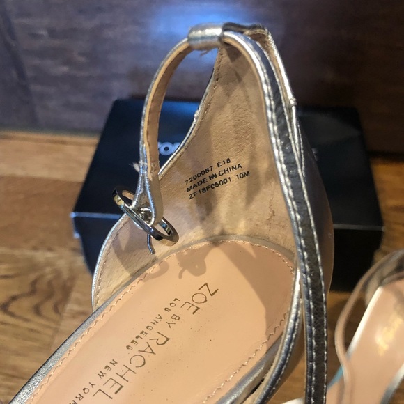 Rachel Zoe Ella Metallic Sandal - Picture 5 of 5